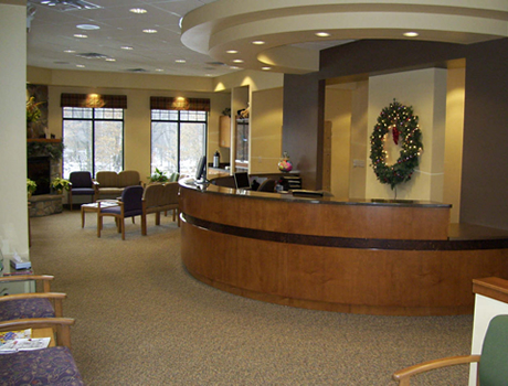 Haack Orthodontics Reception and Waiting Area